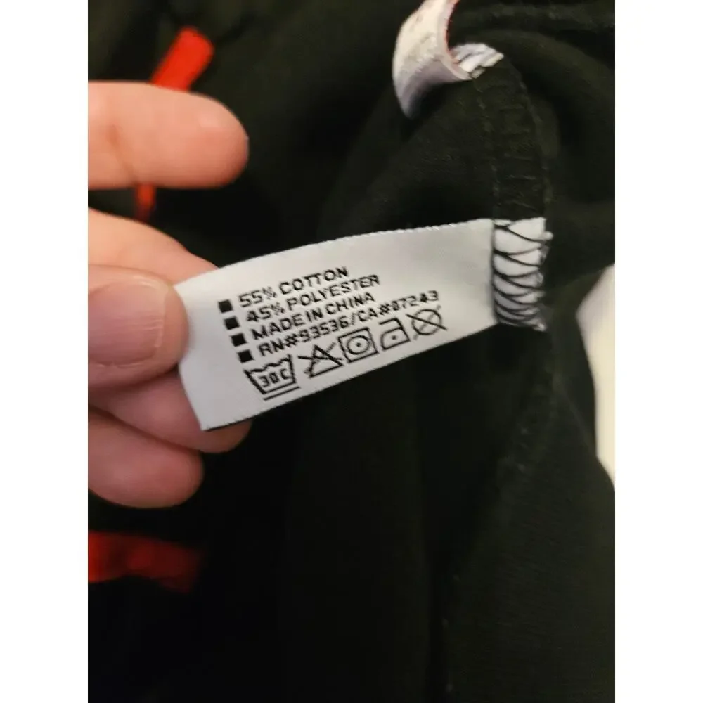 Ecko Unltd Track Jacket Y2K Black Logo Full Zip Streetwear 3XL